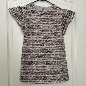 NEW - Janie and Jack Tweed Dress, Size 6